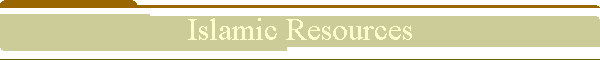 Islamic Resources